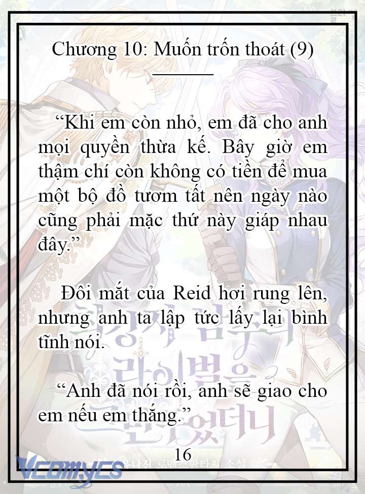 [novel] tôi không còn là đối thủ của nam chính Chương 10 - Trang 2