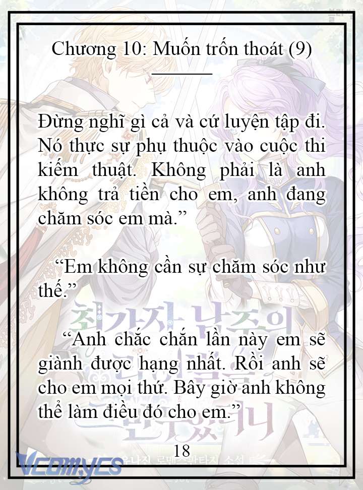 [novel] tôi không còn là đối thủ của nam chính Chương 10 - Trang 2