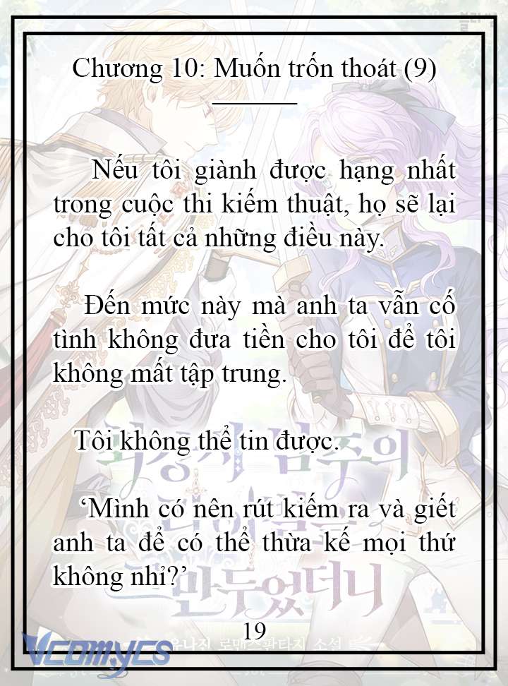 [novel] tôi không còn là đối thủ của nam chính Chương 10 - Trang 2