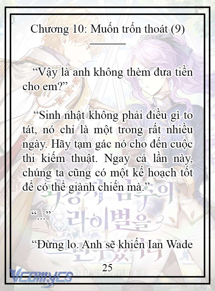 [novel] tôi không còn là đối thủ của nam chính Chương 10 - Trang 2