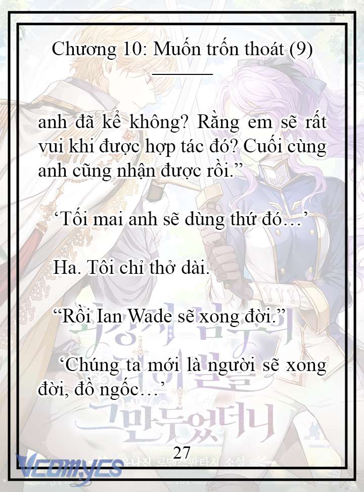 [novel] tôi không còn là đối thủ của nam chính Chương 10 - Trang 2