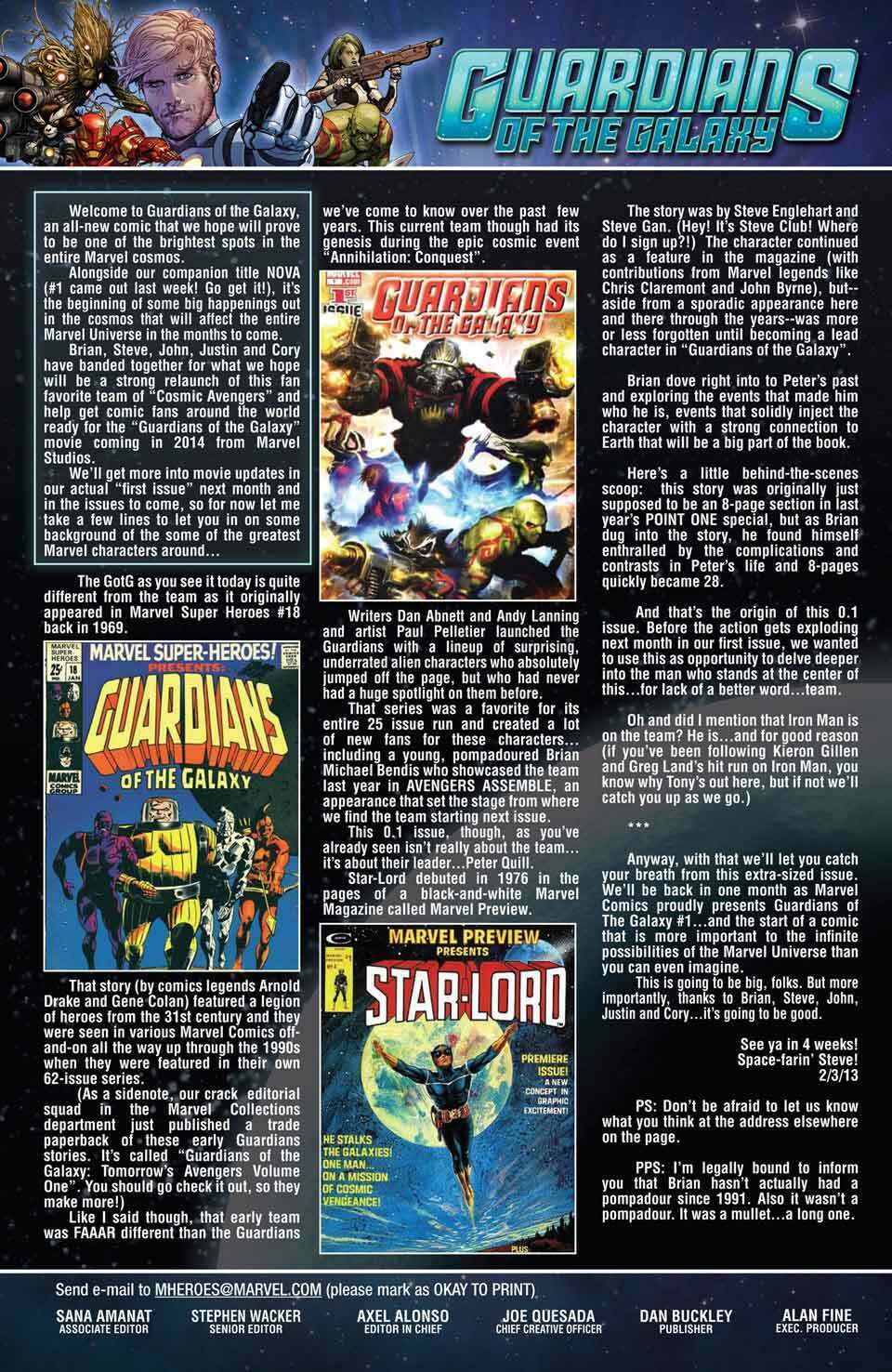 Guardians of The Galaxy v3 2013 Chapter 1.1 - Next Chapter 2