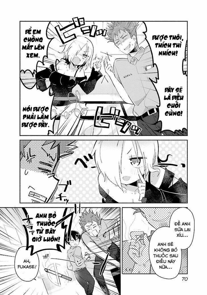 thuốc lá-chan chapter 7: fukase-kun và menko-chan - Trang 2