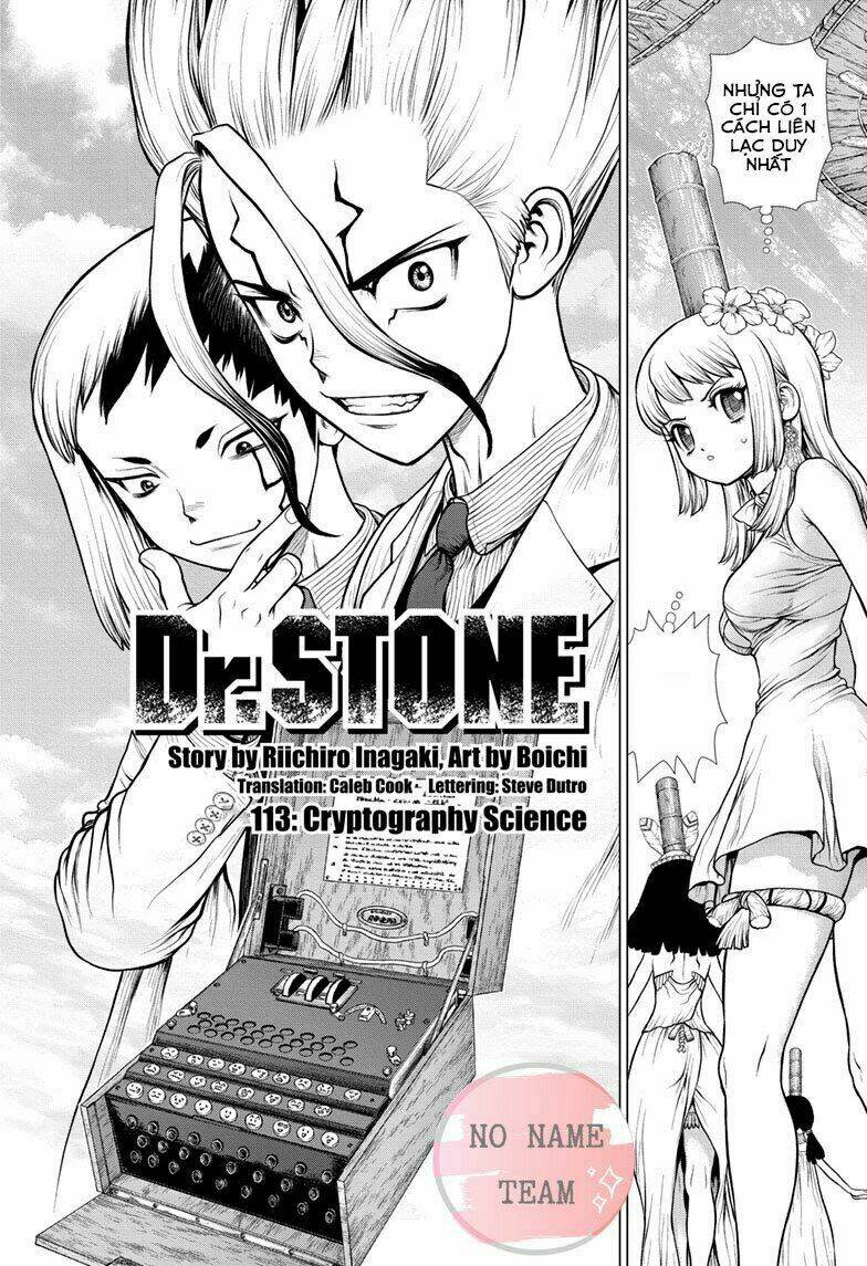 dr.stone - hồi sinh thế giới chapter 113 - Trang 2