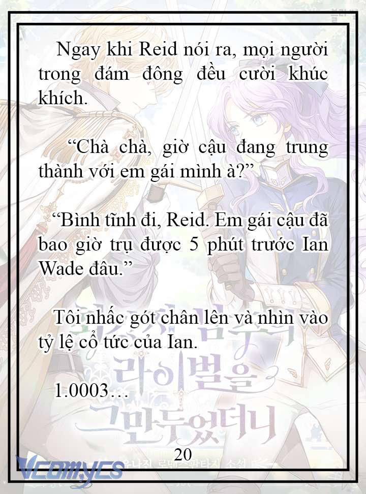 [novel] tôi không còn là đối thủ của nam chính Chương 18 - Trang 2