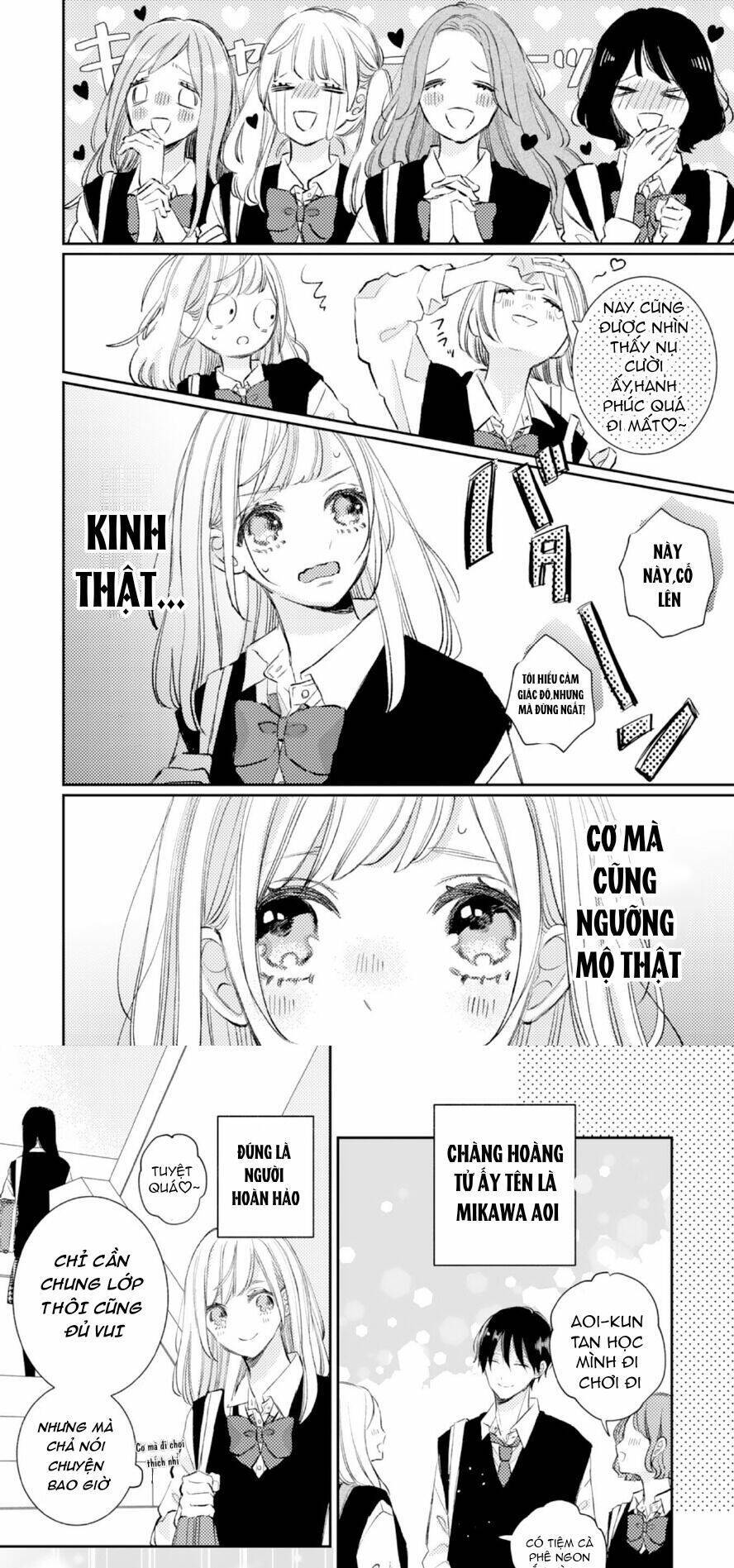 haraguro ouji no ijiwaru wa mohaya koi chapter 1 - Trang 2