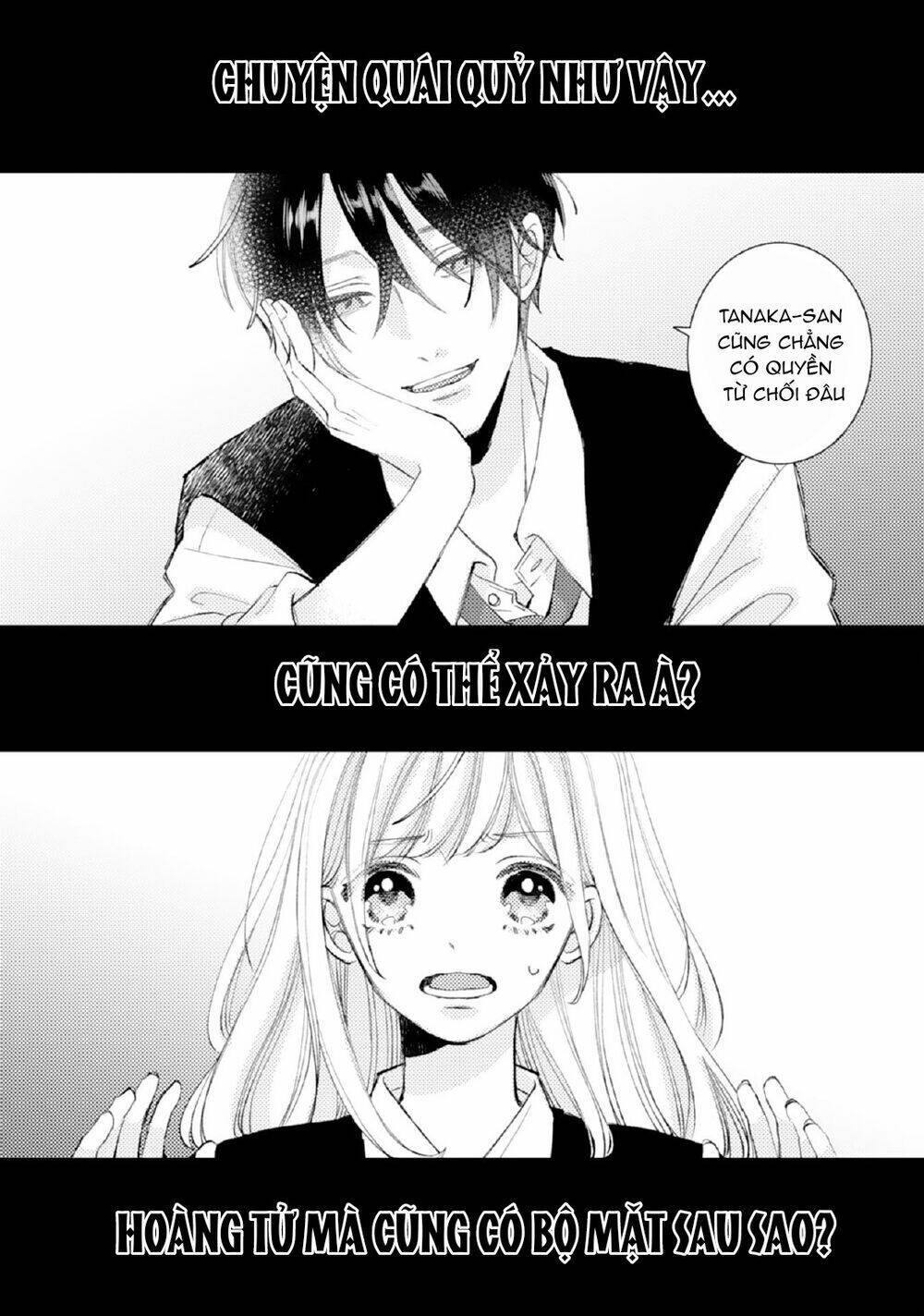 haraguro ouji no ijiwaru wa mohaya koi chapter 1 - Trang 2