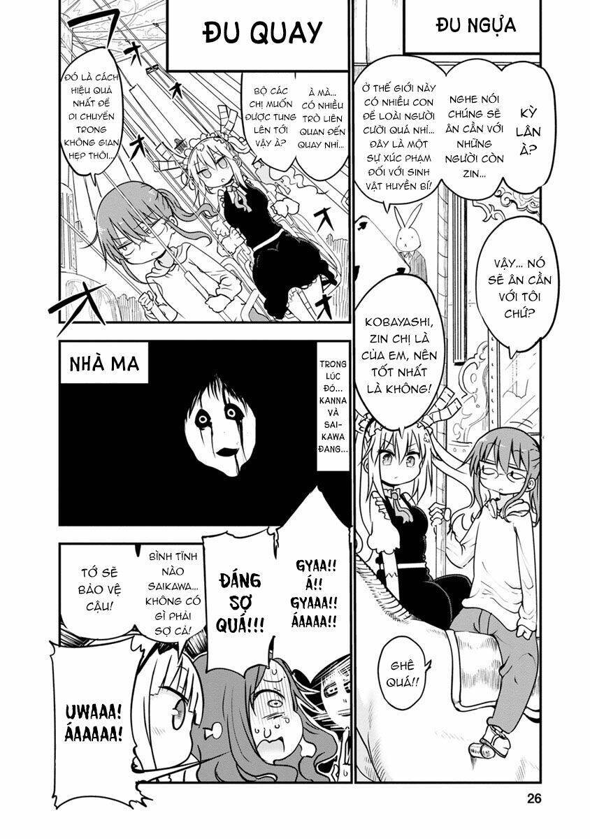 cuộc sống trả ơn của nàng rồng tohru! chapter 50: \"tooru và công viên giải trí\" - Next chapter 51: \"iruru và công việc bán thời gian (phần 1)\"