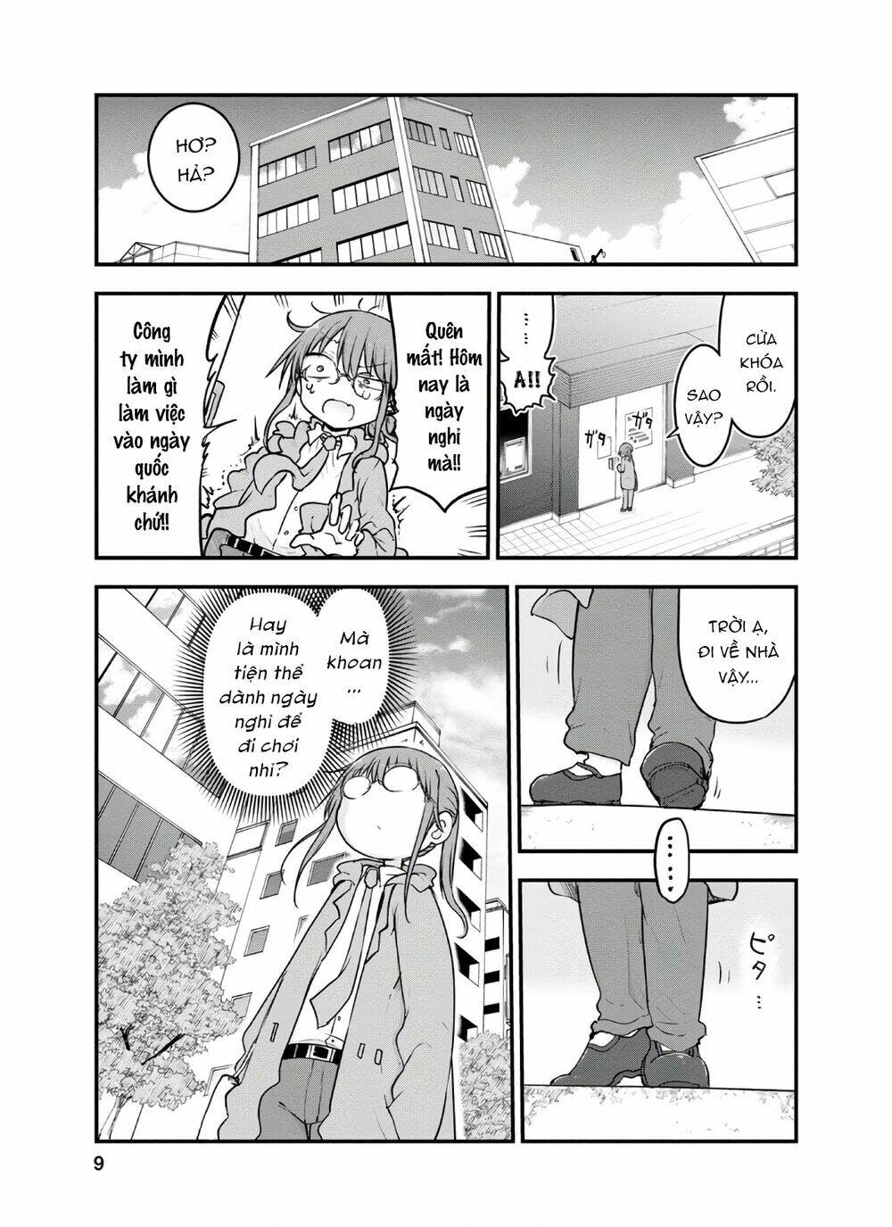 cuộc sống trả ơn của nàng rồng tohru! chapter 88: \"kobayashi và giọng nói\" - Next chapter 89: \"iruru và tình yêu (?)\"