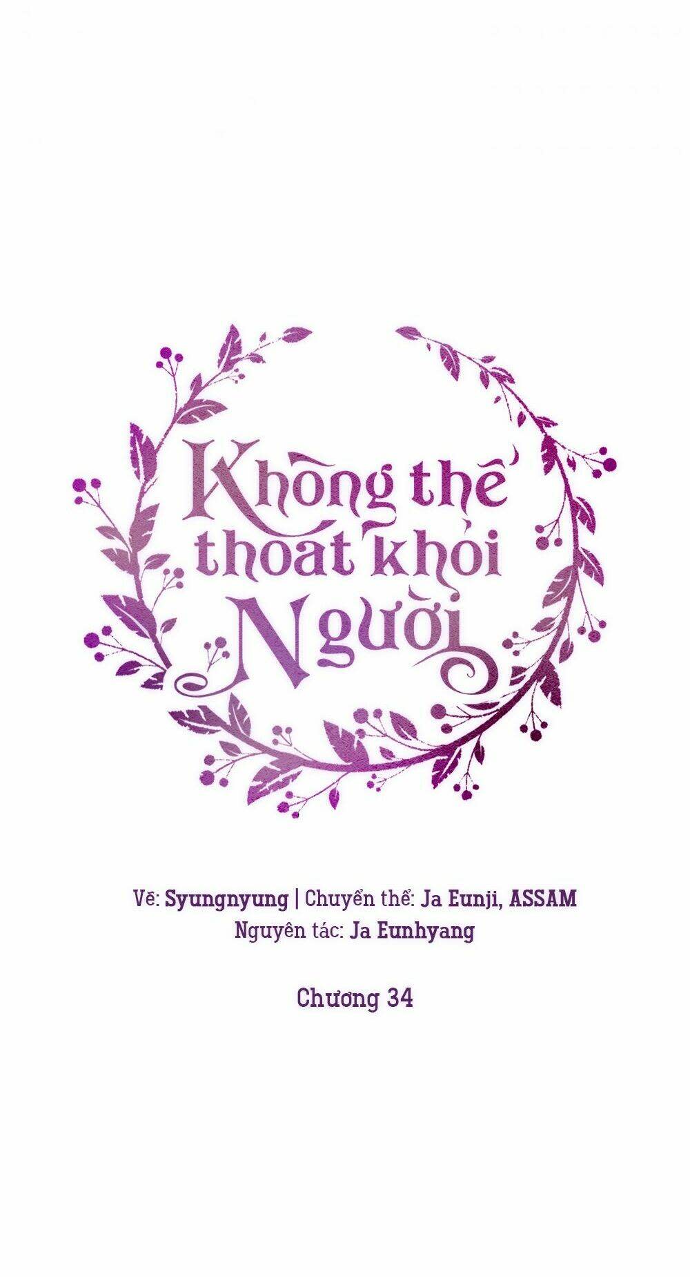 không thể thoát khỏi người chapter 34 - Next Chapter 34