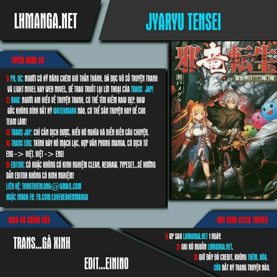 jyaryu tensei - tà long tái sinh chapter 4 - Next chapter 5