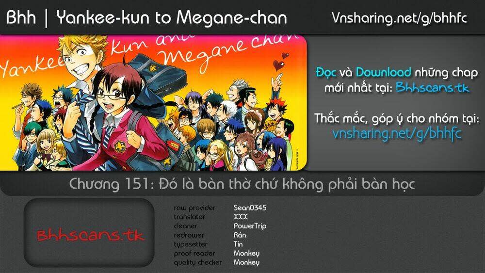 Yankee-Kun To Megane-Chan - Nhóc Quậy Và Nhỏ 4 Mắt Chapter 151 - Trang 2