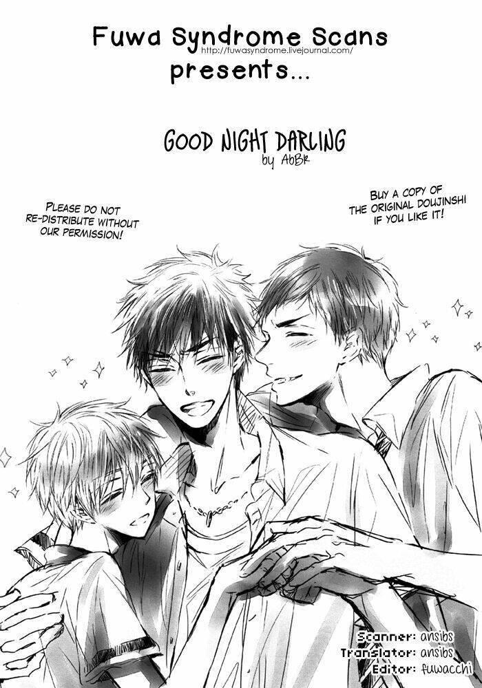 Kuroko – Tuyển thủ vô hình: Good Night Darling Chapter 1 - Next 