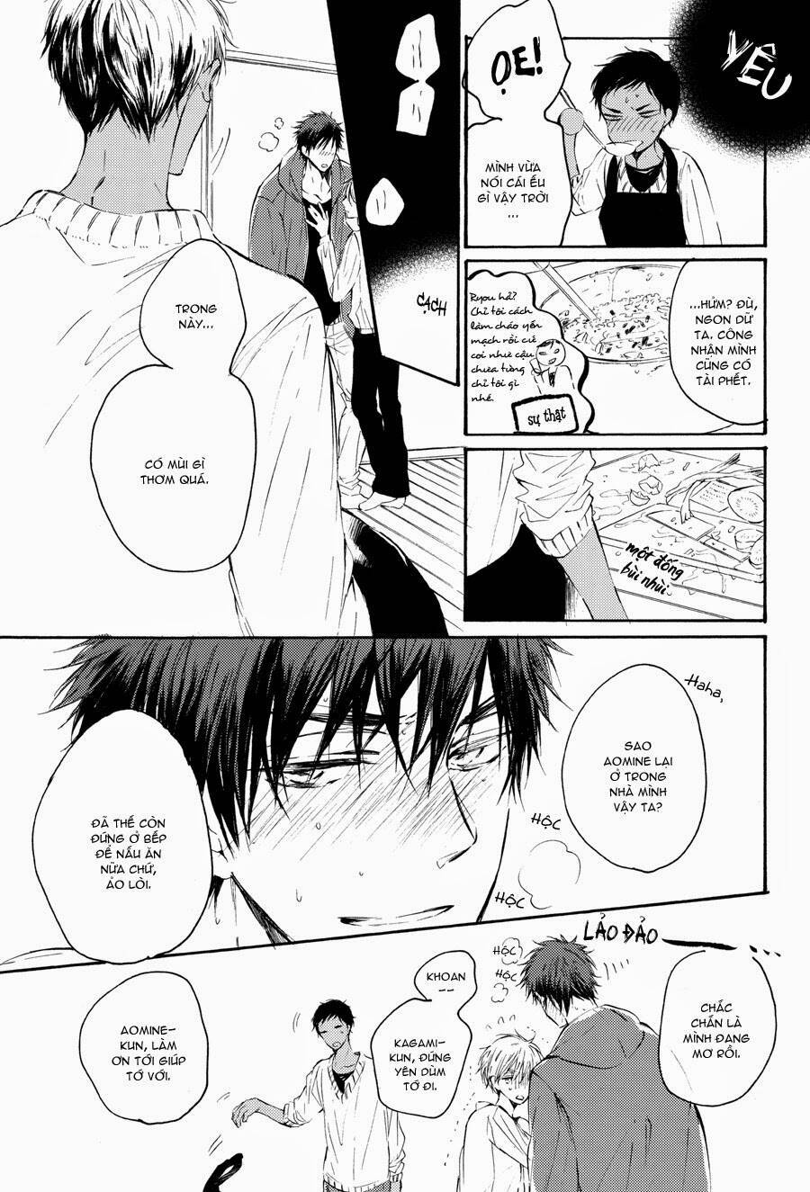 Kuroko – Tuyển thủ vô hình: Good Night Darling Chapter 1 - Next 