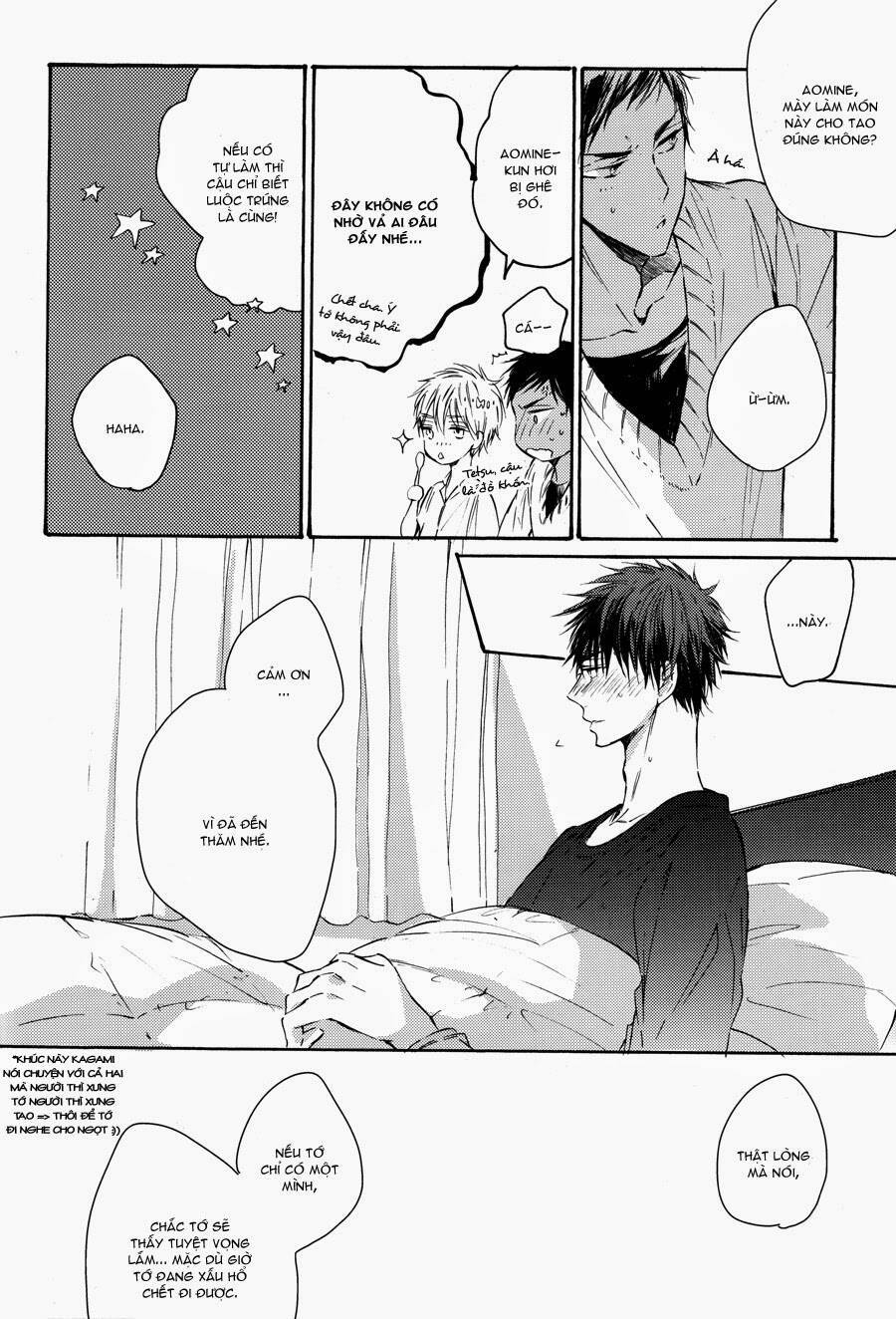 Kuroko – Tuyển thủ vô hình: Good Night Darling Chapter 1 - Next 