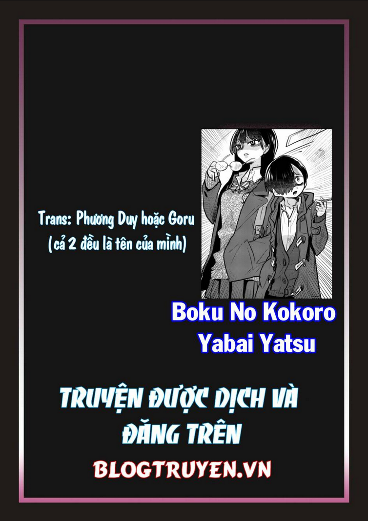 boku no kokoro yabai yatsu chapter 34: - tôi đã xem nó - Trang 2