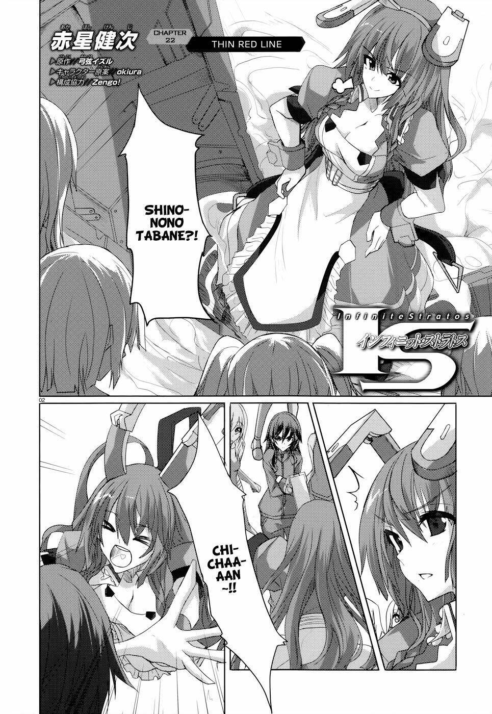 Infinite Stratos Chapter 22: - Thin Red Line (1) - Trang 2