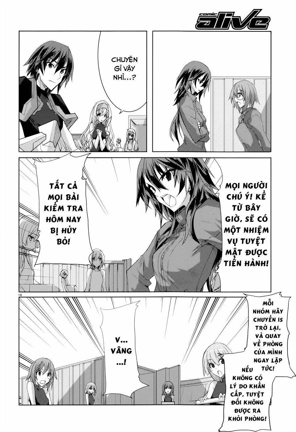 Infinite Stratos Chapter 22: - Thin Red Line (1) - Trang 2