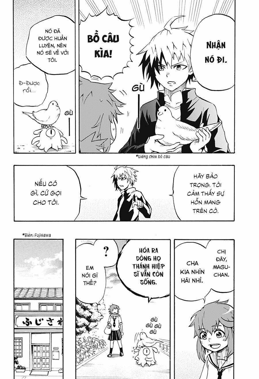 thần hủy diệt: magu-chan chapter 7: - thánh hiệp sĩ kisaragi izuma - Next chapter 8: - trận chiến nảy lửa