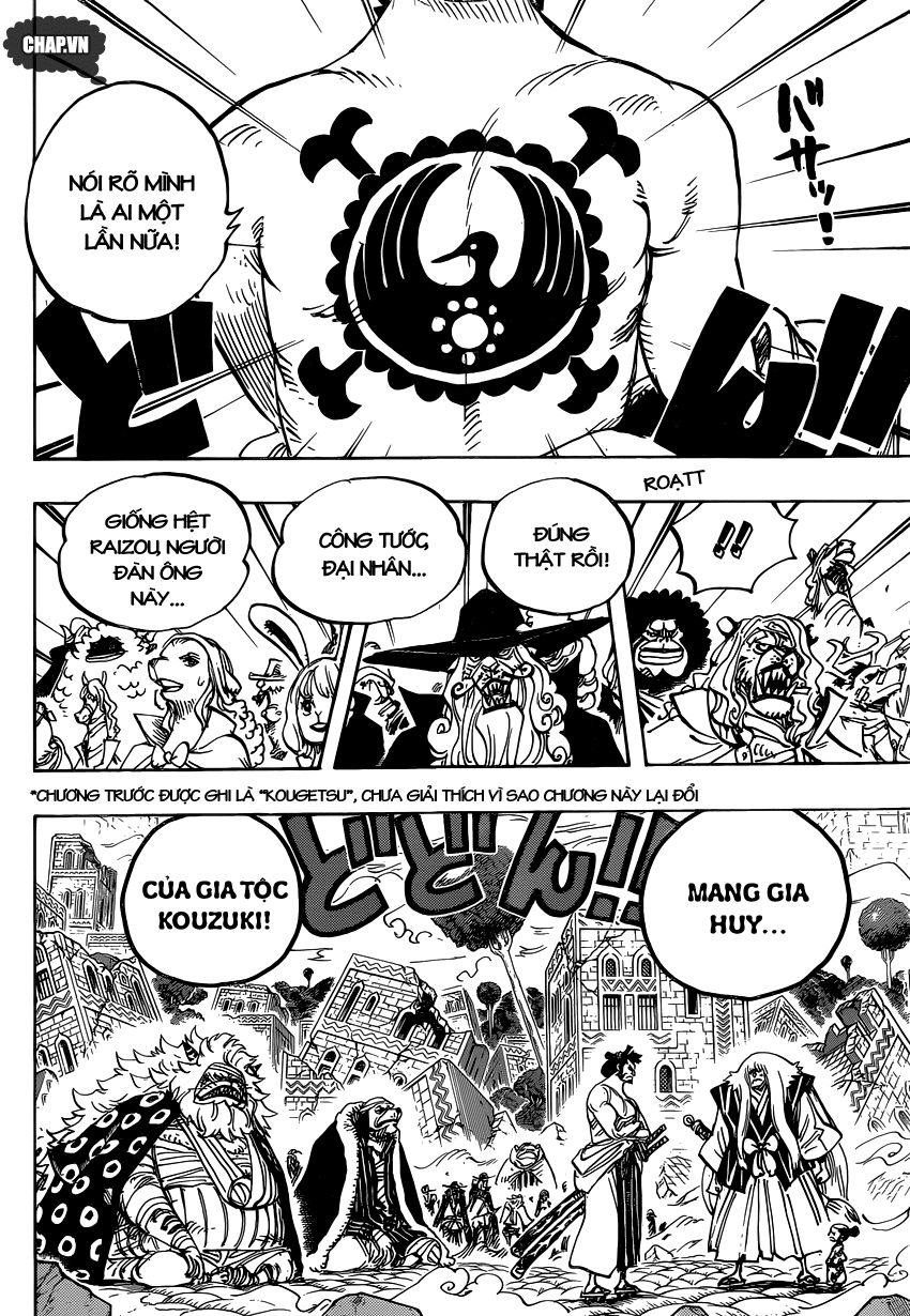 One Piece Chapter 817 - Trang 2