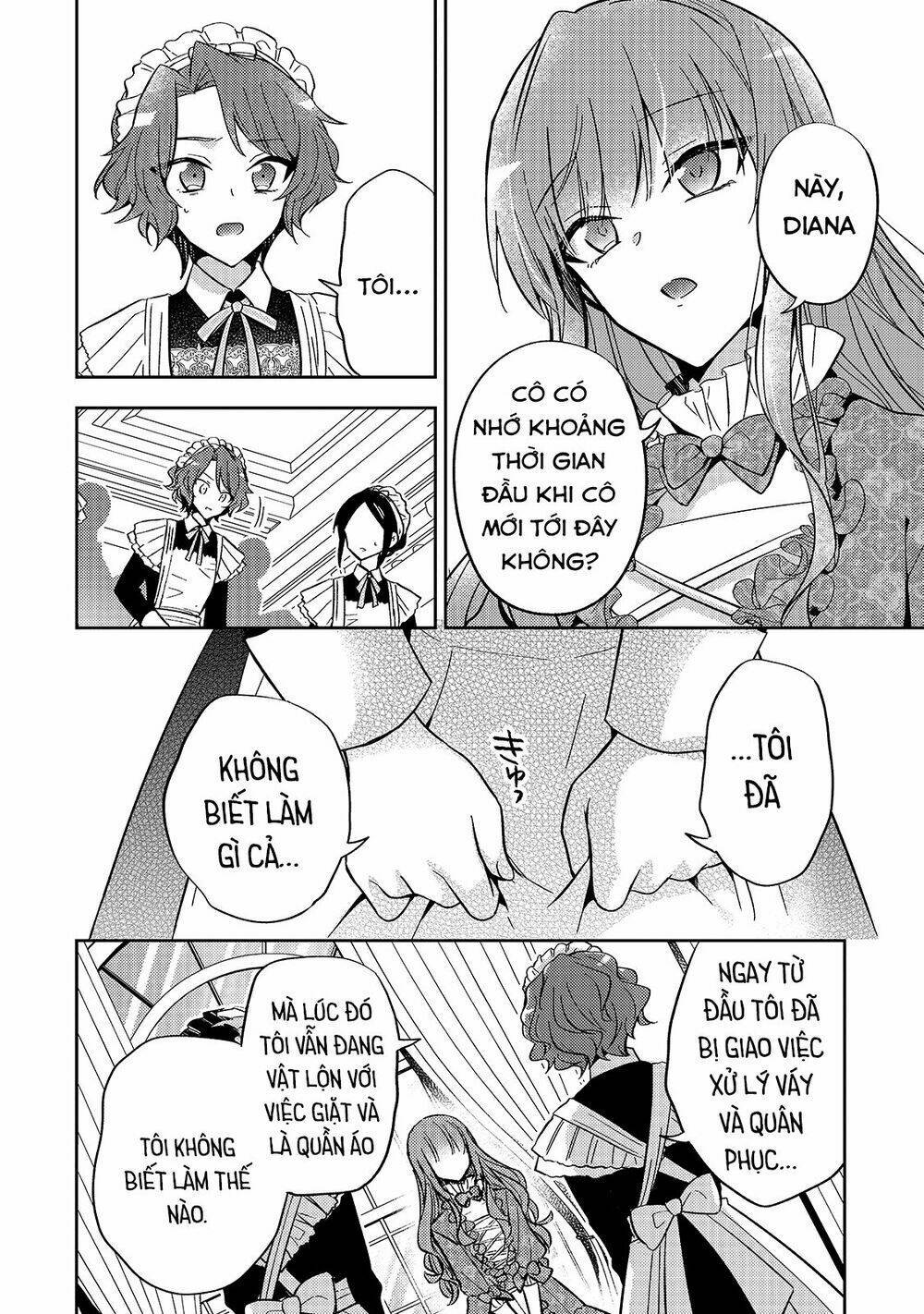 loop 7-kaime no akuyaku reijou wa, moto tekikoku de juukimama na hanayome seikatsu o mankitsu suru chapter 7 - Trang 2