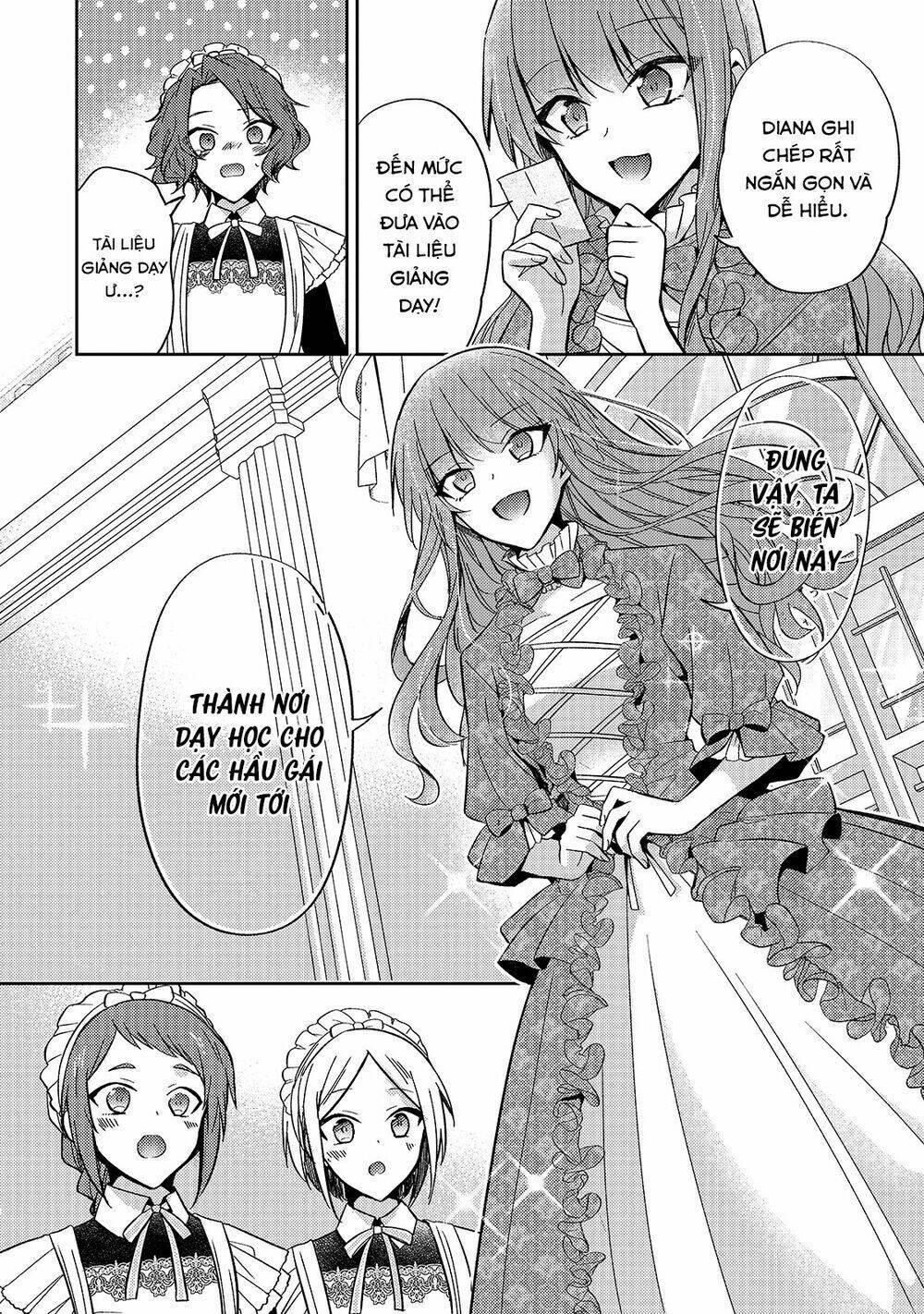 loop 7-kaime no akuyaku reijou wa, moto tekikoku de juukimama na hanayome seikatsu o mankitsu suru chapter 7 - Trang 2