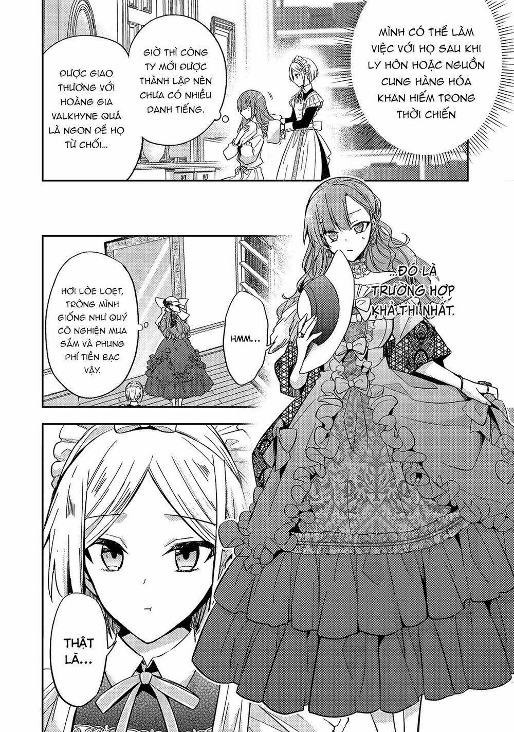 loop 7-kaime no akuyaku reijou wa, moto tekikoku de juukimama na hanayome seikatsu o mankitsu suru chapter 7 - Trang 2