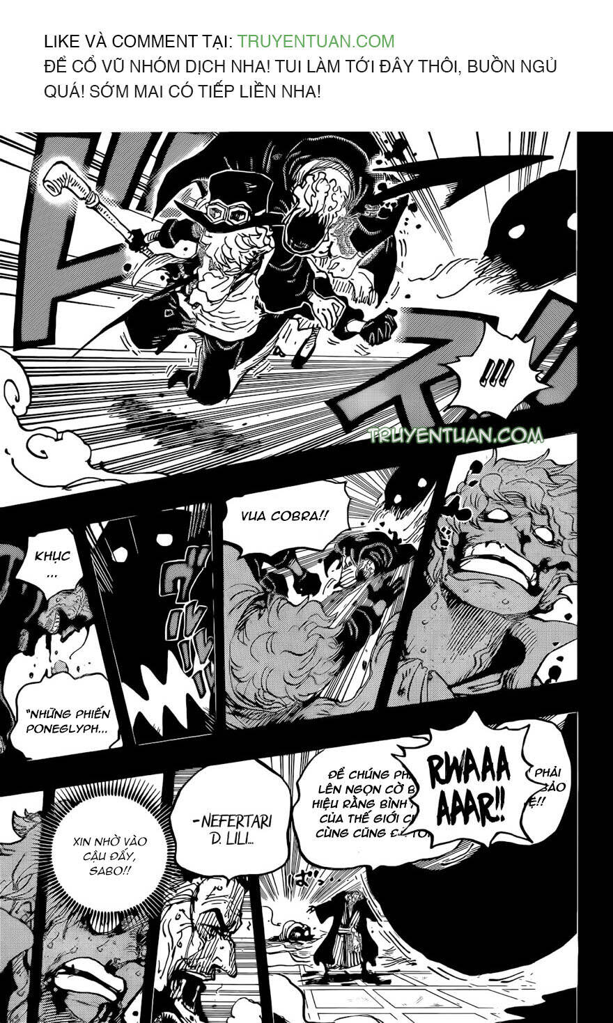 One Piece Chapter 1085 - Trang 2