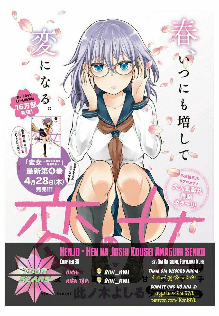 henjo - hen na joshi kousei amaguri chiko chapter 30 - Trang 2