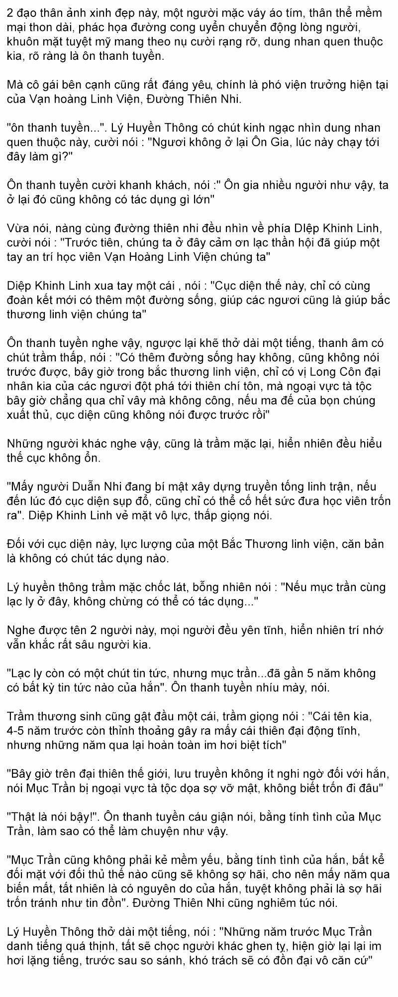 Đại chúa tể truyện chữ (bản dịch) Chapter 1545 - Trang 2