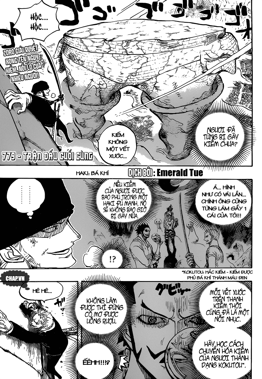 One Piece Chapter 779 - Trang 2