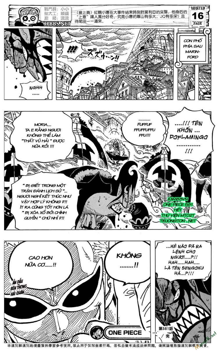 One Piece Chapter 581 - Trang 2