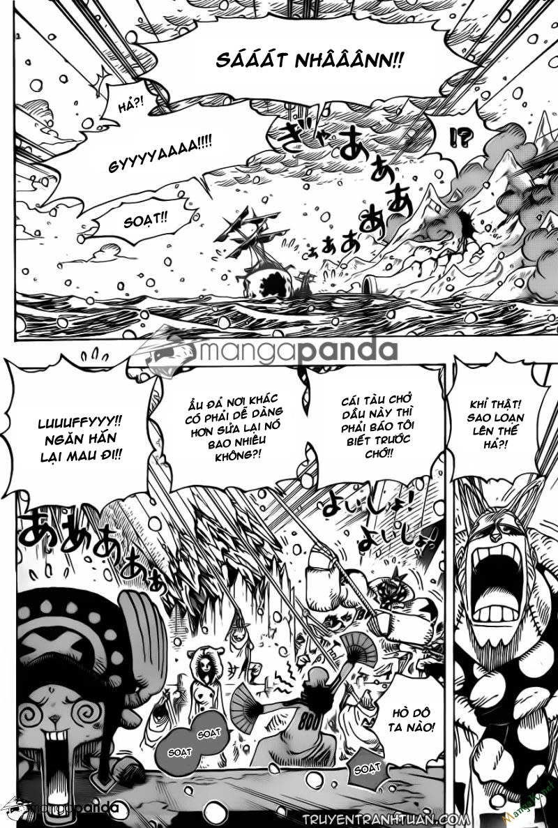 One Piece Chapter 696 - Trang 2