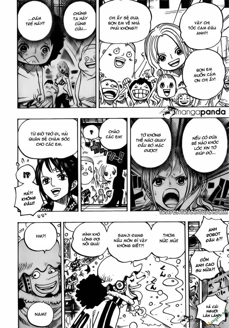 One Piece Chapter 696 - Trang 2