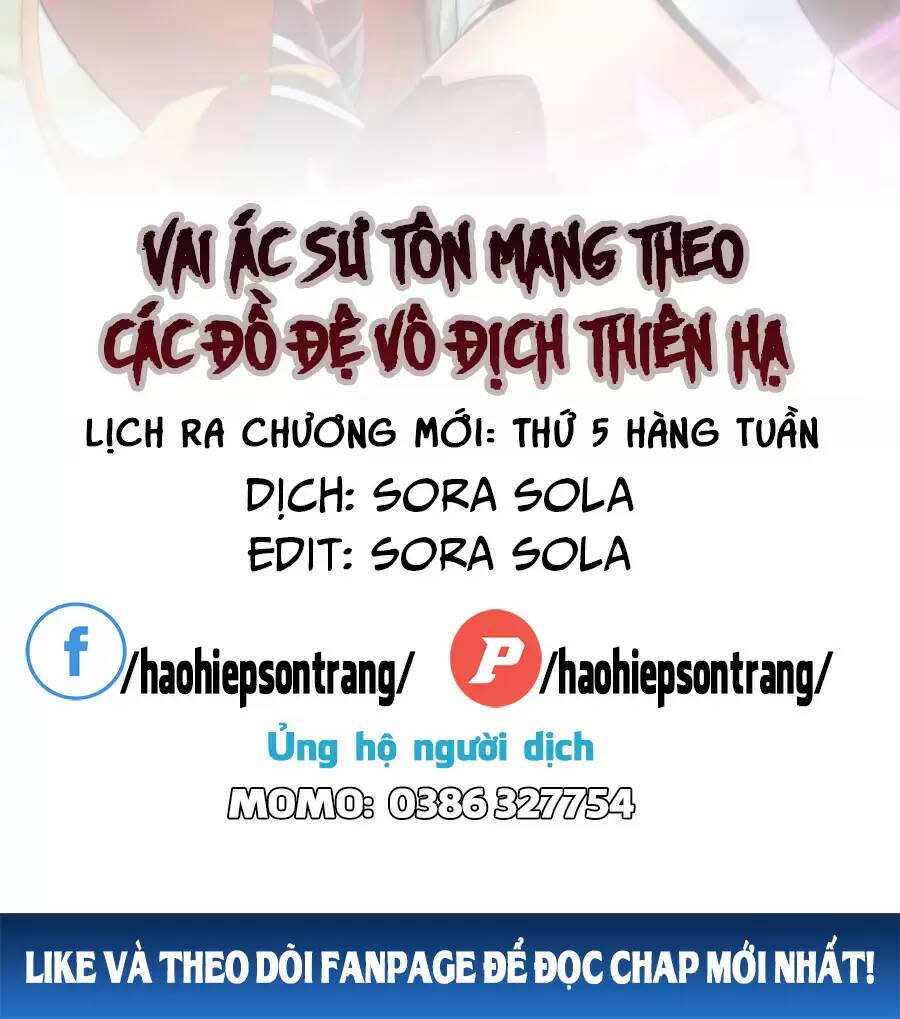 vai ác sư tôn mang theo các đồ đệ vô địch thiên hạ, nhân vật phản diện sư tôn ta mang theo các đồ đệ vô địch chapter 19 - Trang 2