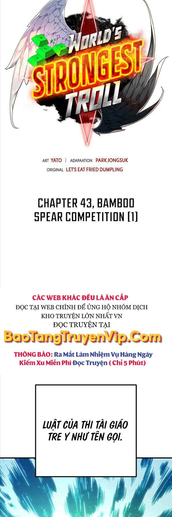 quỷ troll mạnh nhất thế giới chapter 43 - Next Chapter 43