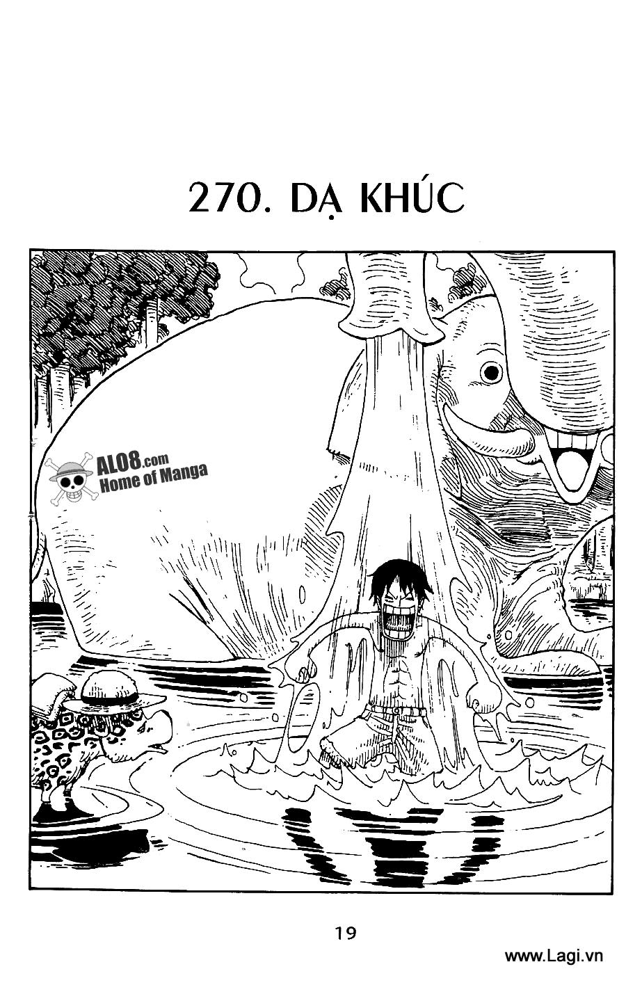 One Piece Chapter 270 - Trang 2