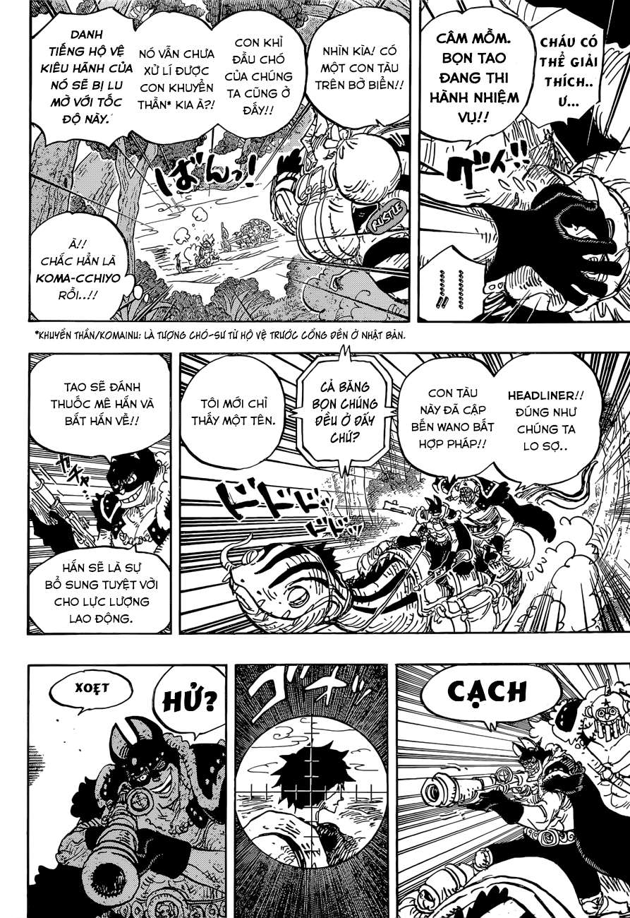 One Piece Chapter 911 - Trang 2