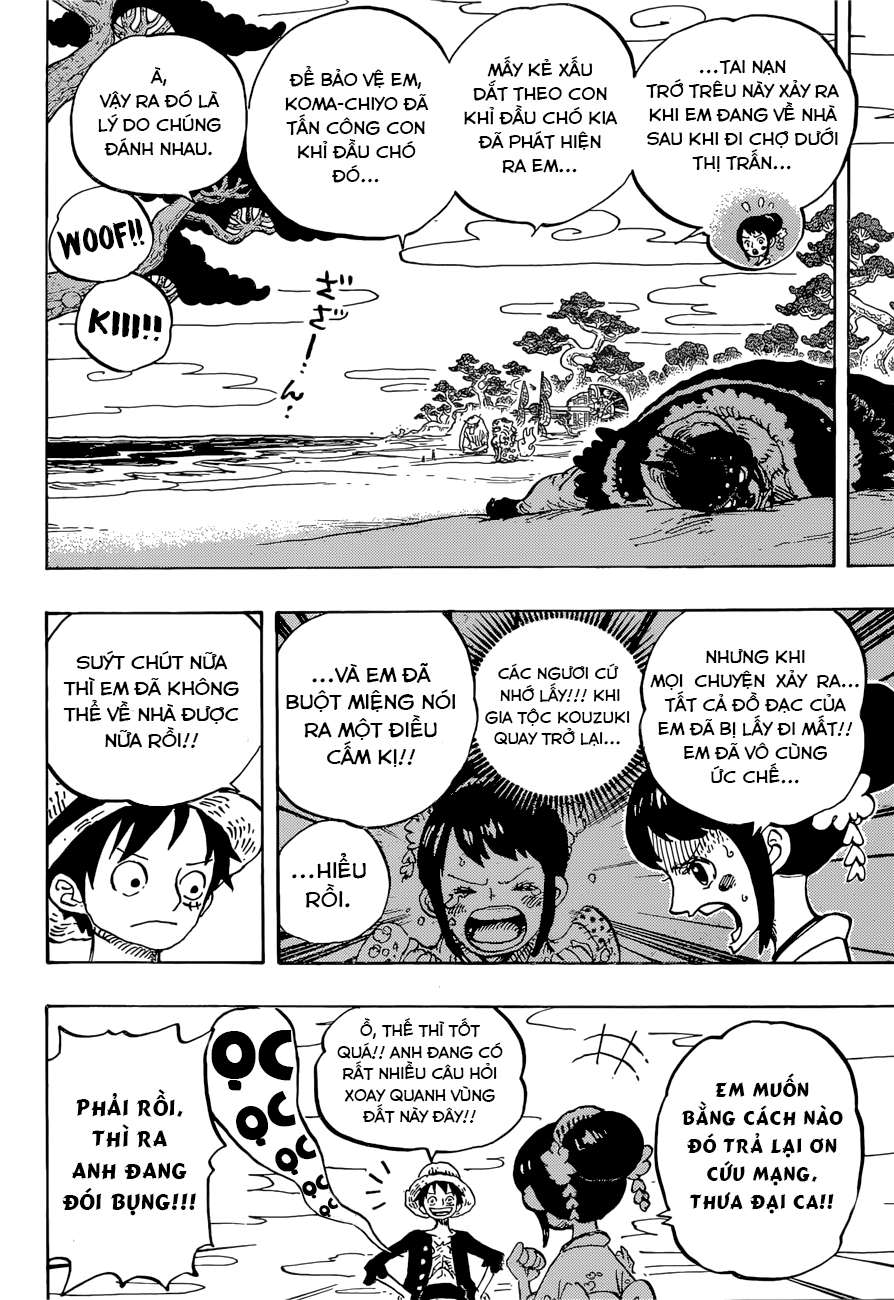 One Piece Chapter 911 - Trang 2