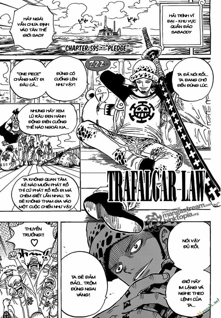 One Piece Chapter 595 - Trang 2