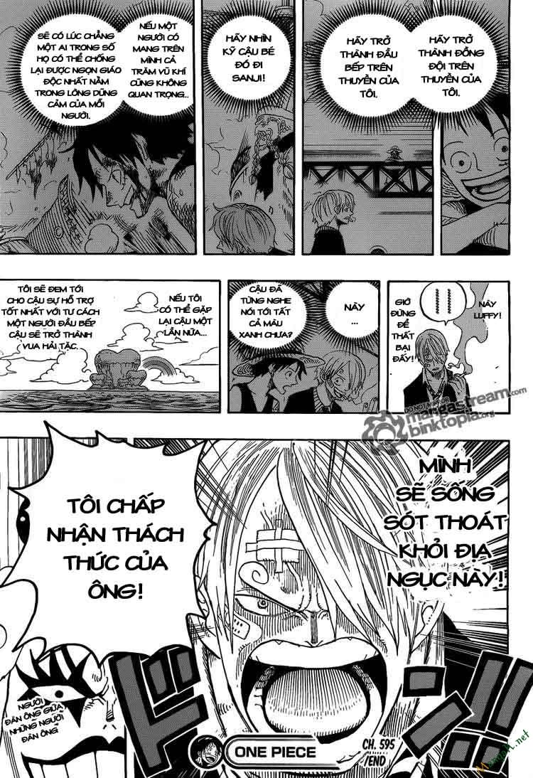 One Piece Chapter 595 - Trang 2