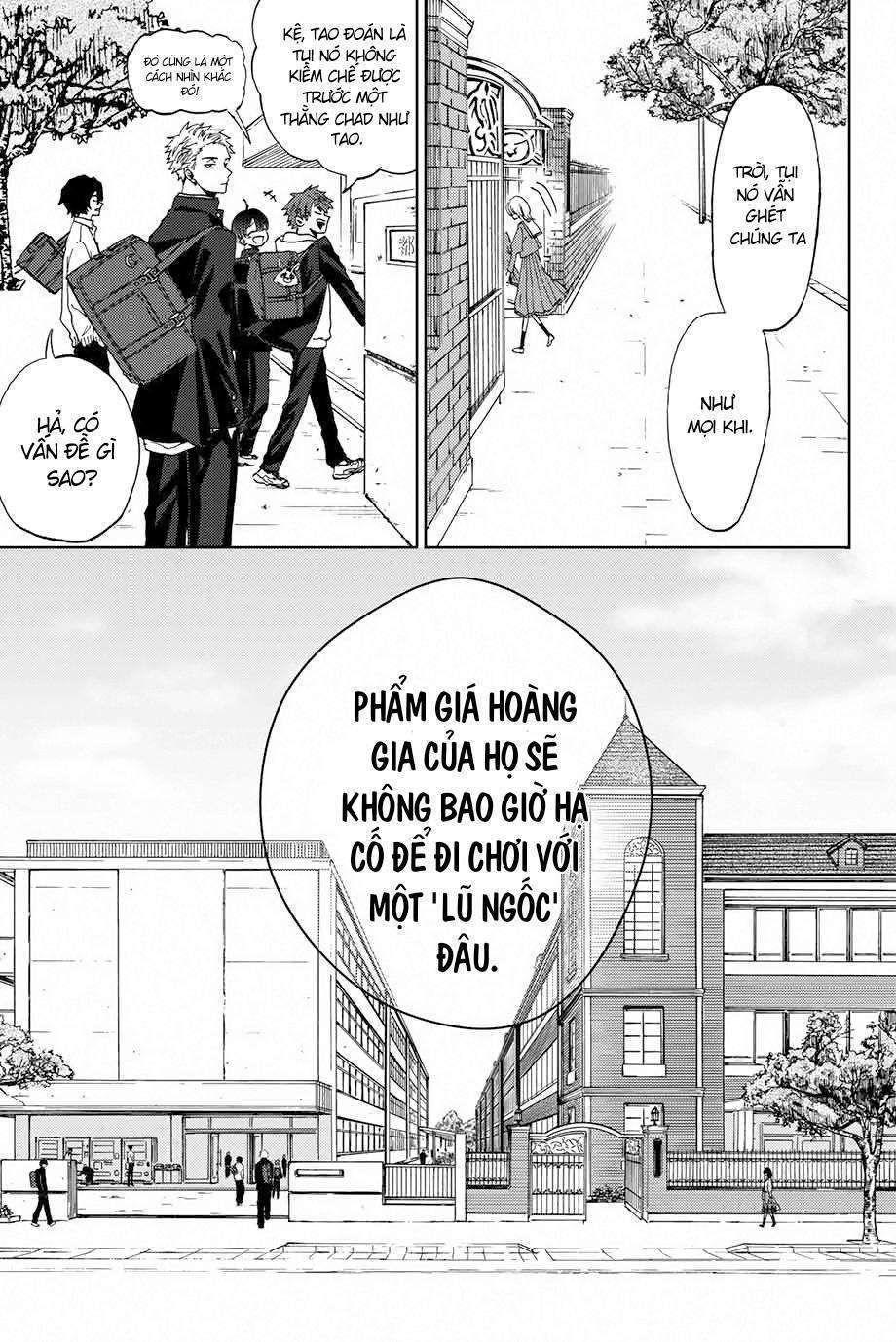 the fragrant flower blooms with dignity - kaoru hana wa rin to saku Chapter 0 - Trang 2