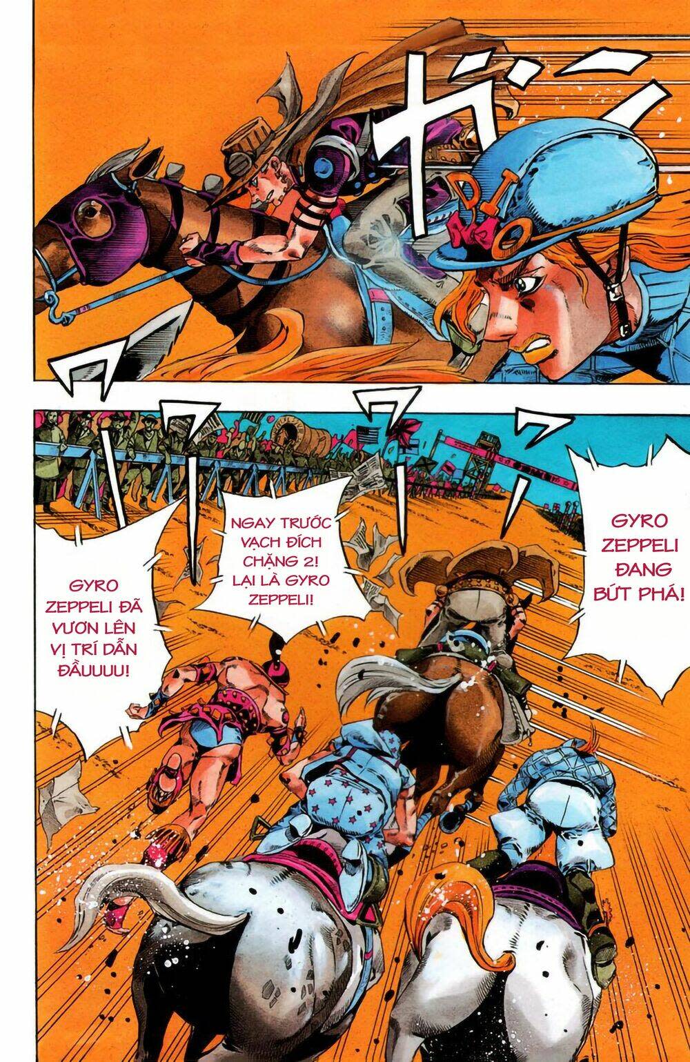 cuộc phiêu lưu bí ẩn phần 7: steel ball run chapter 28: scary monsters phần 1 - Next Chapter 29