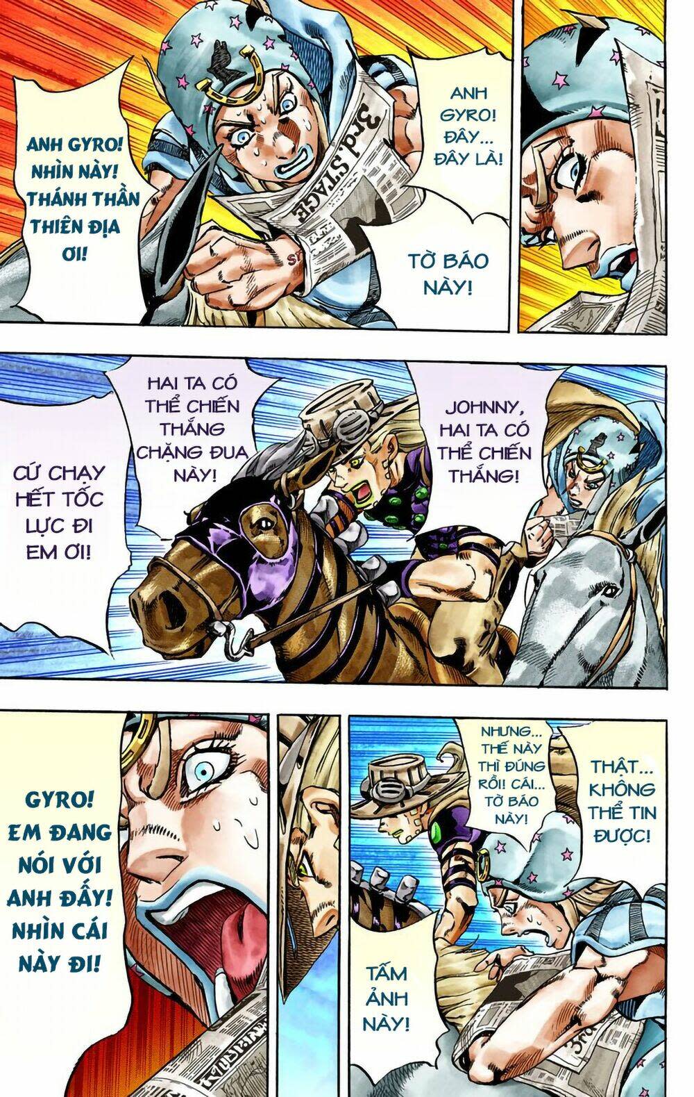 cuộc phiêu lưu bí ẩn phần 7: steel ball run chapter 28: scary monsters phần 1 - Next Chapter 29