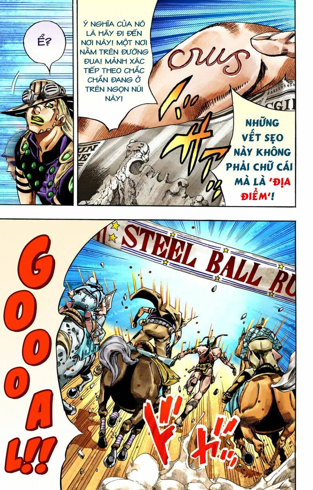 cuộc phiêu lưu bí ẩn phần 7: steel ball run chapter 28: scary monsters phần 1 - Next Chapter 29