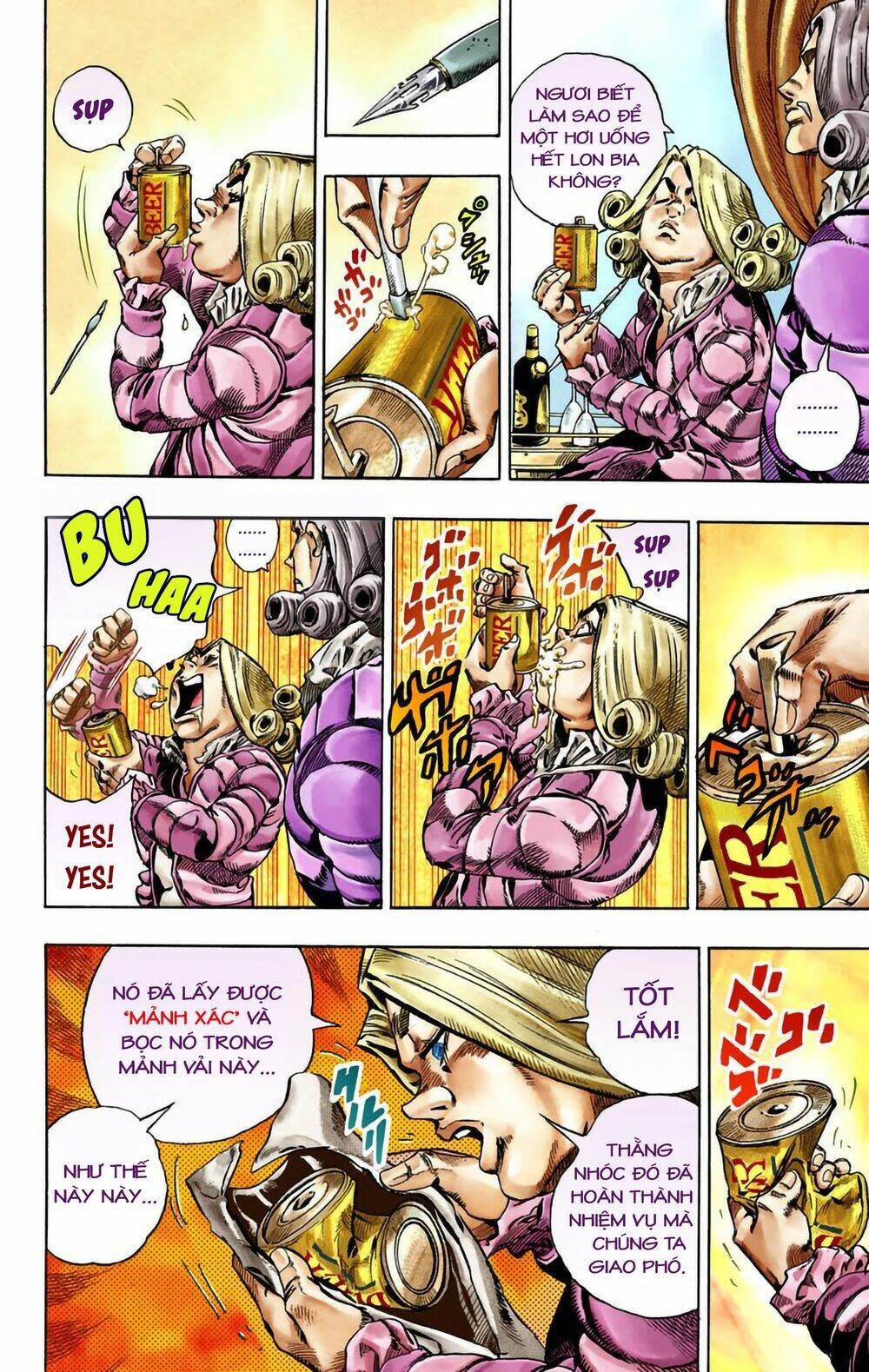 cuộc phiêu lưu bí ẩn phần 7: steel ball run chapter 28: scary monsters phần 1 - Next Chapter 29