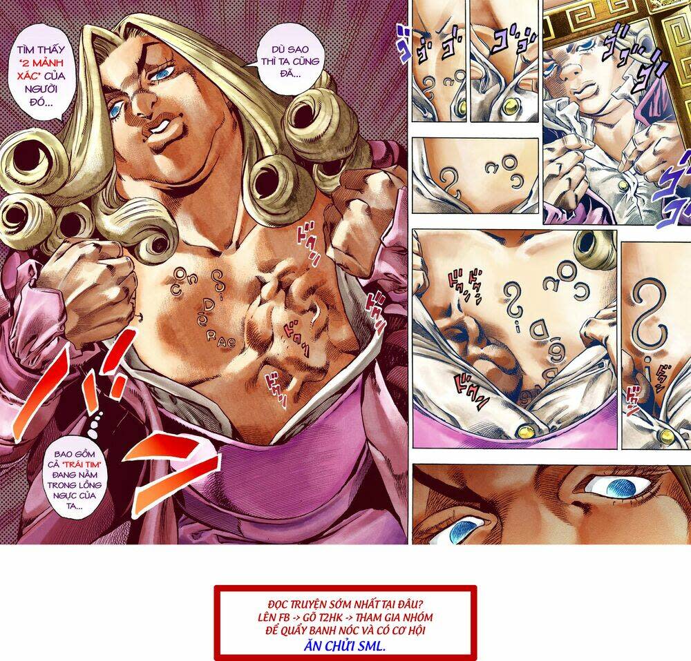 cuộc phiêu lưu bí ẩn phần 7: steel ball run chapter 28: scary monsters phần 1 - Next Chapter 29