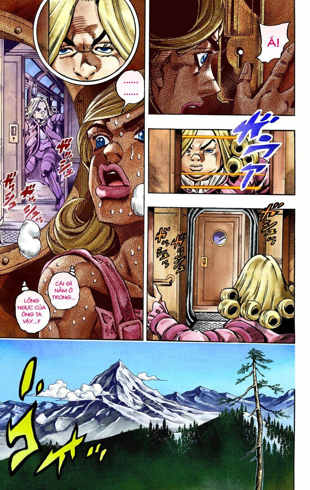 cuộc phiêu lưu bí ẩn phần 7: steel ball run chapter 28: scary monsters phần 1 - Next Chapter 29