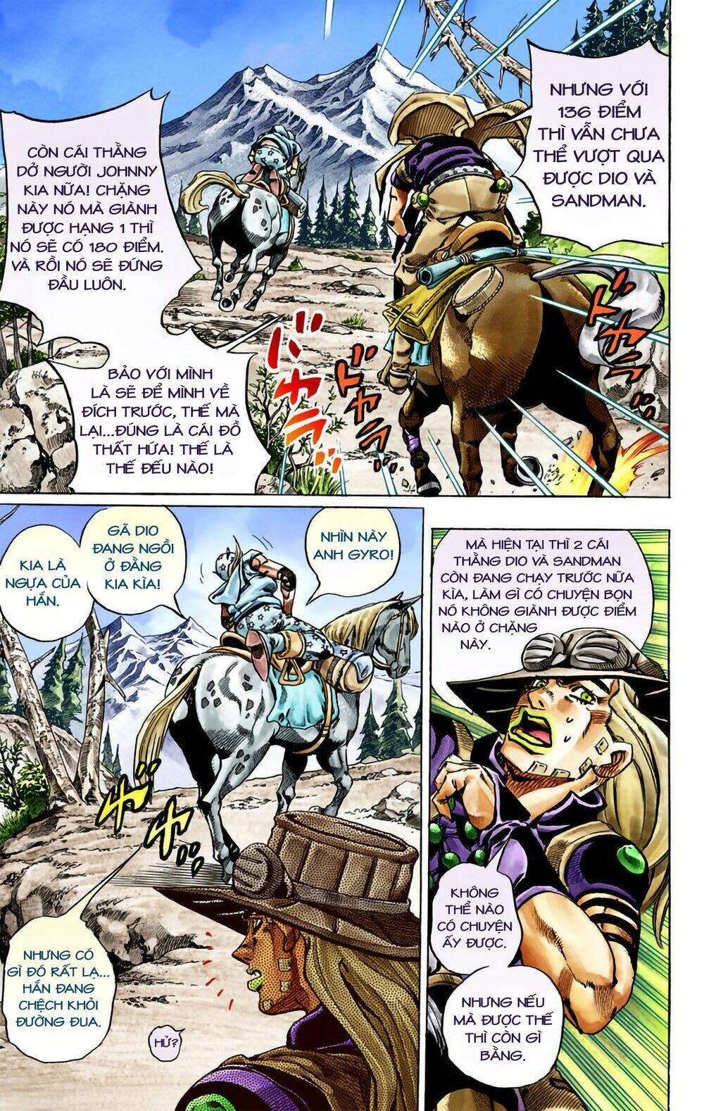 cuộc phiêu lưu bí ẩn phần 7: steel ball run chapter 28: scary monsters phần 1 - Next Chapter 29