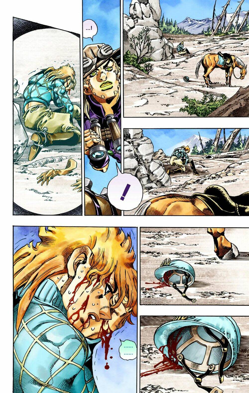 cuộc phiêu lưu bí ẩn phần 7: steel ball run chapter 28: scary monsters phần 1 - Next Chapter 29